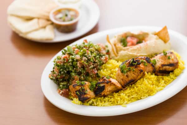 Chicken Skewer Plate