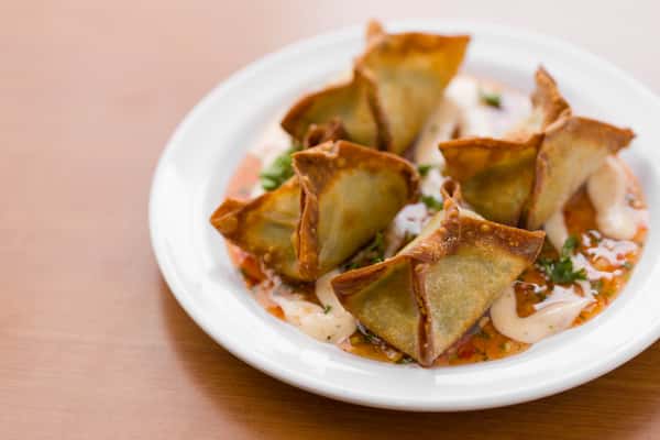 Avocado Wontons