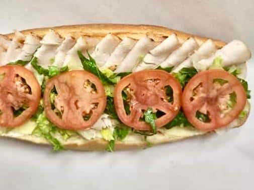 12" Turkey & Cheese Cold Cut
