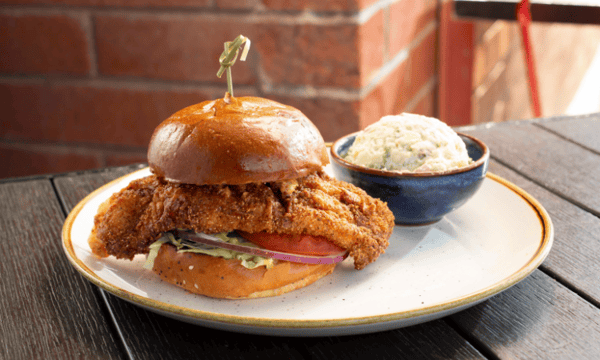 Fried Cajun Catfish Sandwich