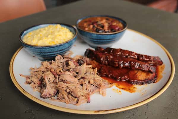 Brisket and Pork Combo