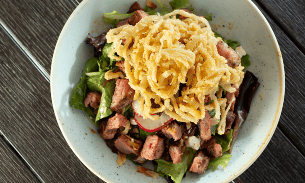 BBQ Seared Steak Salad