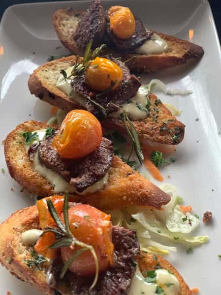 Filet Mignon Crostini
