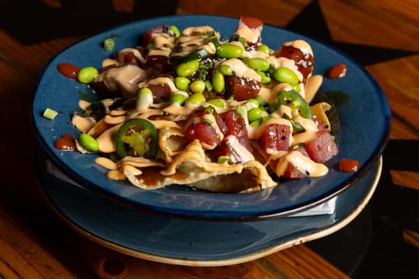 Mini Poke Nachos