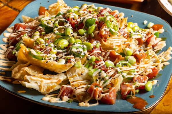 Ahi Poke Nachos