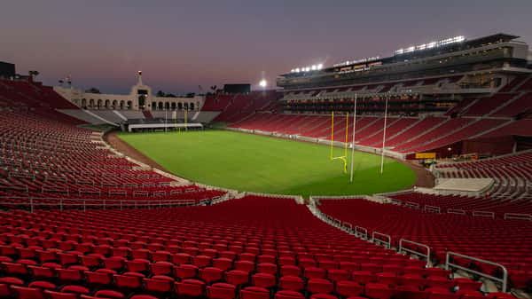 Empty college stadium USC 