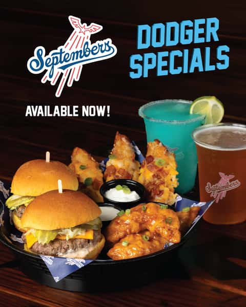graphic of septembers dodgers specials