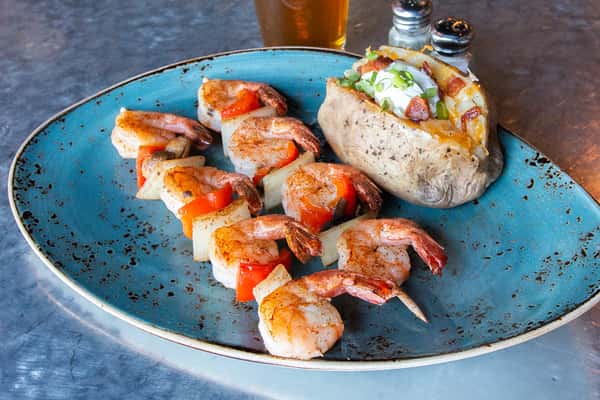 Spicy Shrimp Skewers