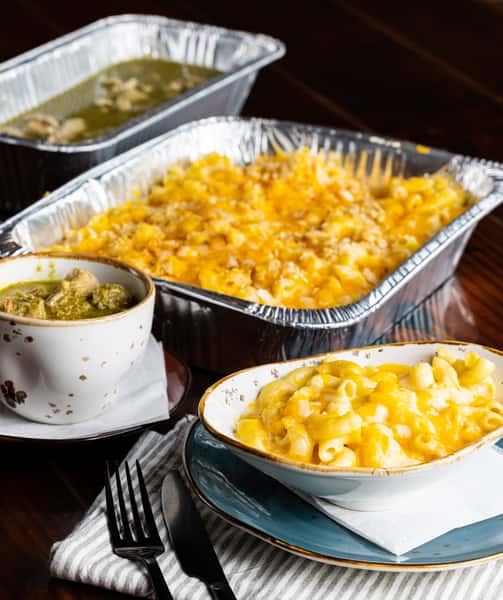 Mac & Cheese with Chile Verde