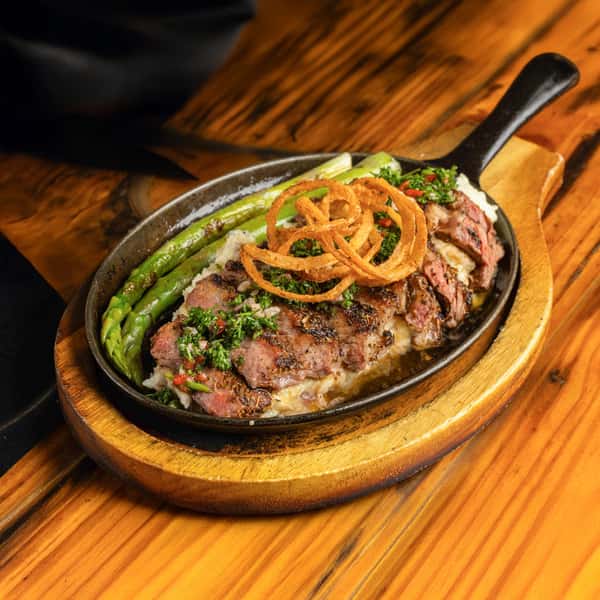 Blackened Ribeye Skillet