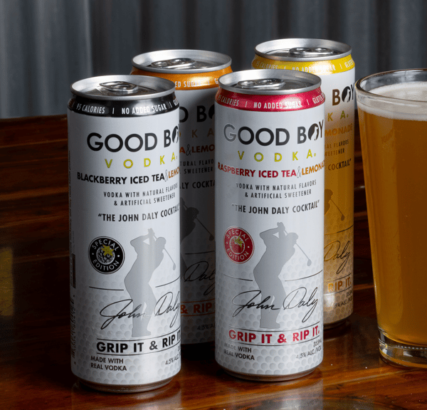 Goodboy Vodka Cans