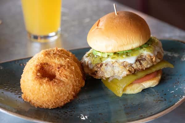 Chicken Fried Burger