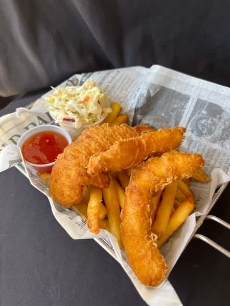 Tempura Chicken Finger Basket