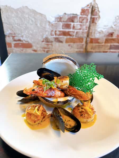Coconut Seafood Combo