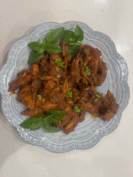 Skillet Korean Chicken in Coconut Chili Sauce