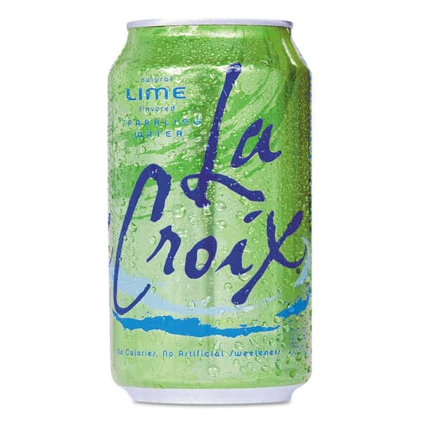 Lime Lacroix Can
