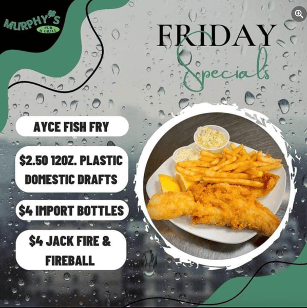 Fish Fry Fridays, Restaurant Special