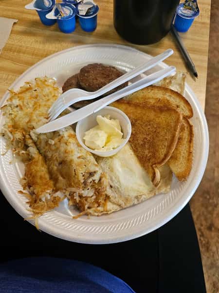 breakfast plate