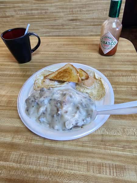 biscuits and gravy