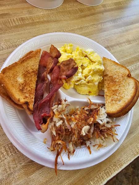 breakfast plate