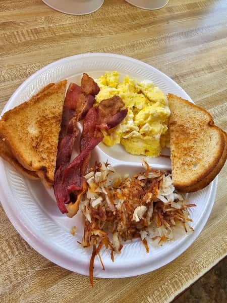 breakfast plate