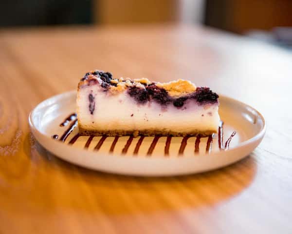 Lemon & Blueberry Cheesecake