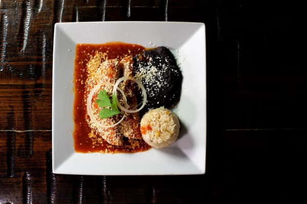 Enchiladas de Cochinita