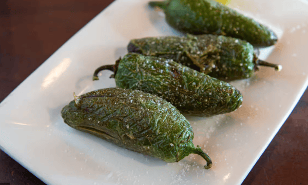 Two Grilled Jalapeños
