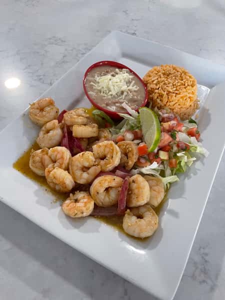 Camarones Al Mojo De Ajo