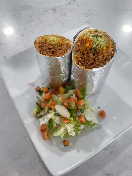 Pork Hawaiian Burrito