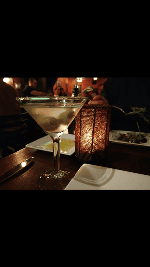 a martini