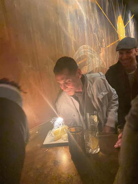 blowing out candles