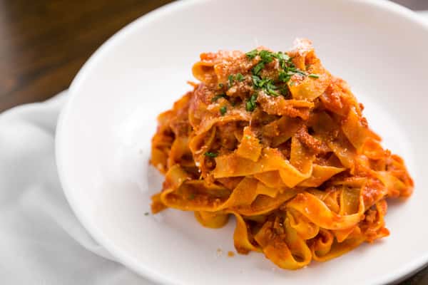 Fettuccine Bolognese