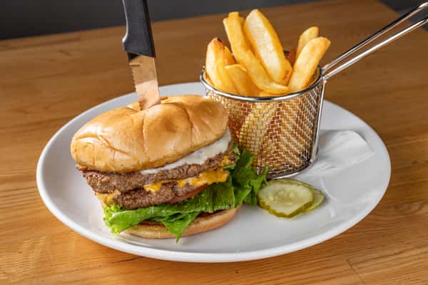 Melted Double Cheese Burger