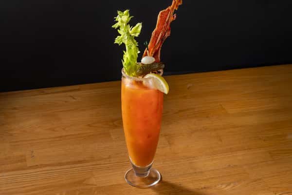 Natural Blonde Spicy Bacon Bloody Mary