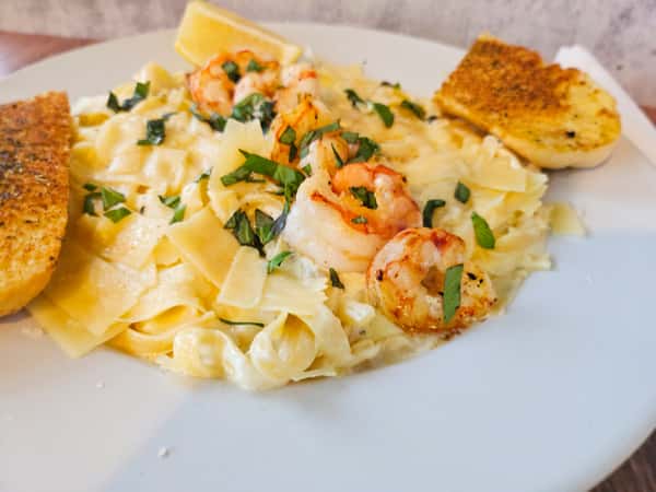 Thursday Dinner: Argentine Red Shrimp Fettuccine