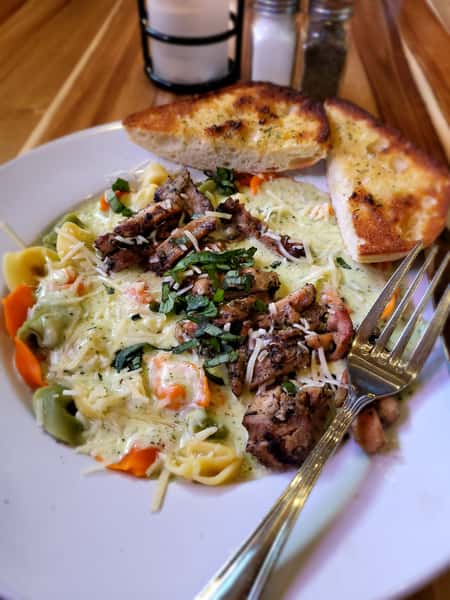 Sunday Dinner: Pesto Chicken Tortellini