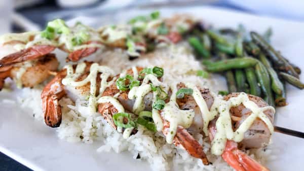 Thursday Dinner: Grilled Prawn Skewers