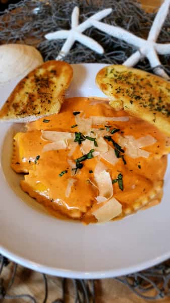 Sunday: Maryland Blue Crab Ravioli