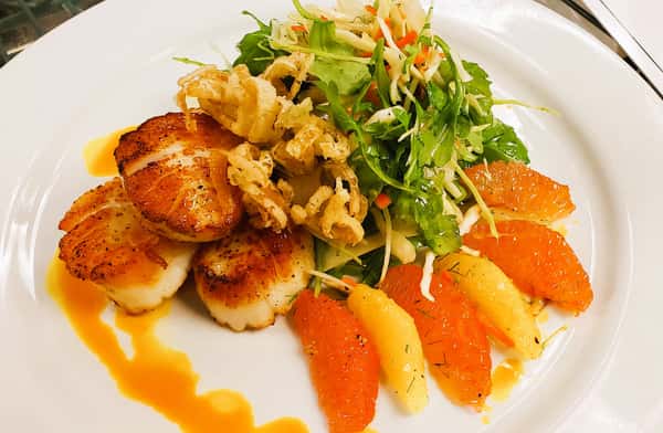 Scallops and Citrus