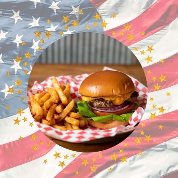 All American Burger Combo