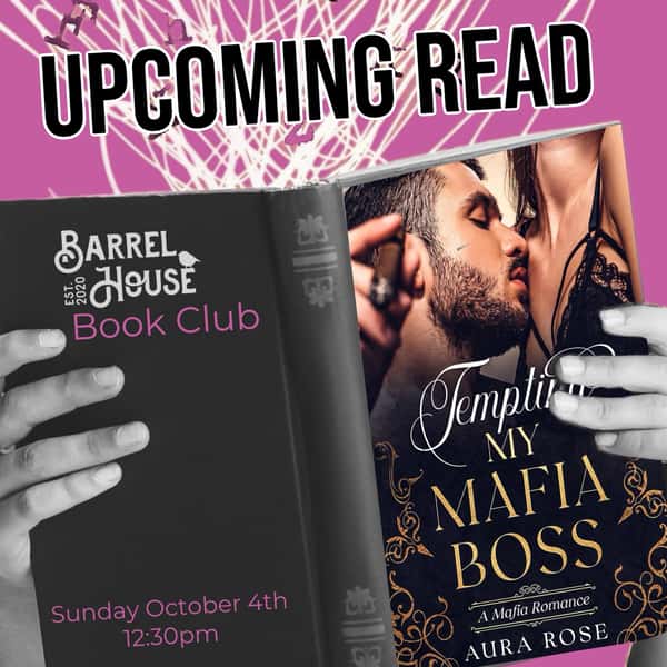 Cracking open our next spicy read 🔥 Join us October 4th at 12:30pm as we dive into Tempting My Mafia Boss! It seems like we just met.. and we kinda did. BUT it’s time to get smutty again THIS SUNDAY! If you haven’t read it, not worries. Come hang out and help us pick the next read!! #bookclub #headtothehouse #killingworthct #bookstagram #sundayfunday