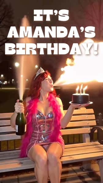 Weāre going to party like itās Amandaās birthday! Literally. Come celebrate with us!!