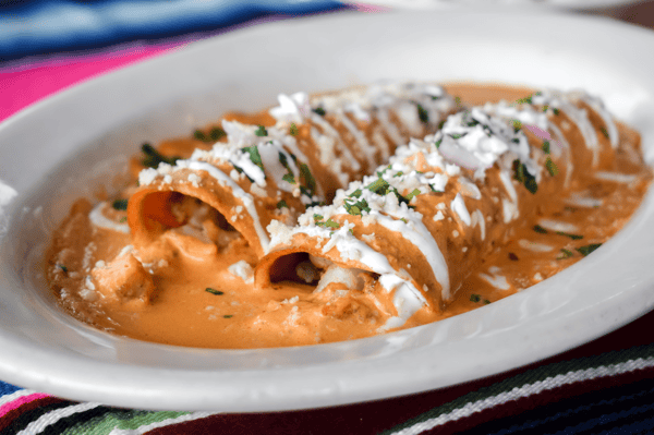 Chipotle Shrimp Enchilada