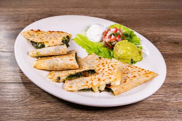 Spinach Quesadilla  