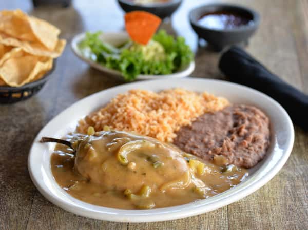 Chile Relleno with Cheese