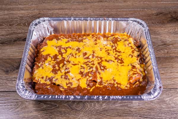 (1) Beef Enchiladas