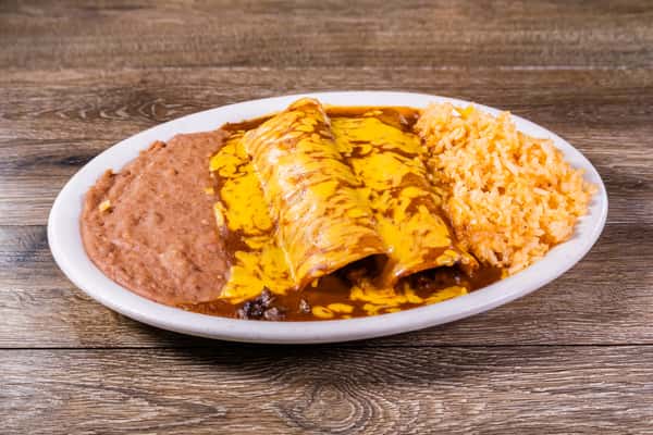 Chicken Fajita Enchiladas