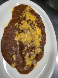 (1) Beef Tejas Enchiladas 