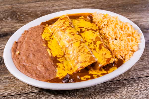 Beef Fajita Enchilada